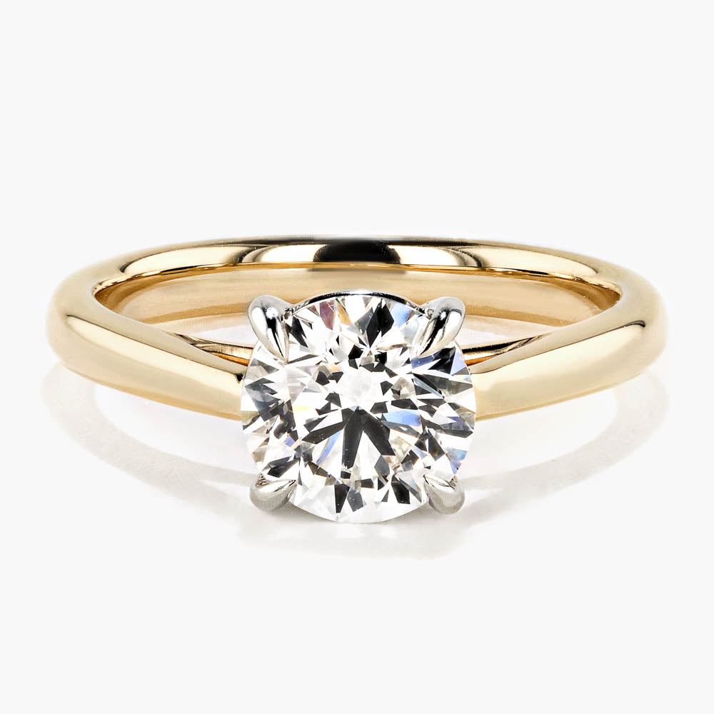 Shown in 14K Yellow Gold