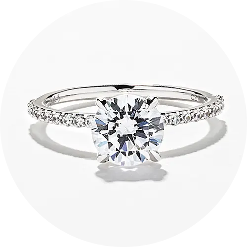 Olivia Accented Engagement Ring