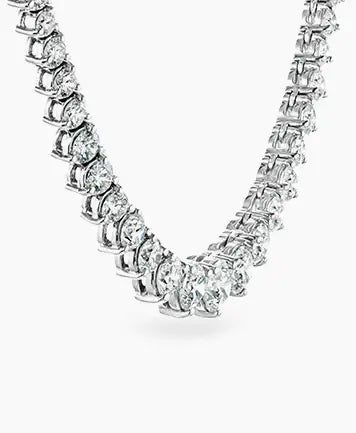 Ethical Collection of Lab Grown Diamond Tennis Necklaces and Tennis Bracelets