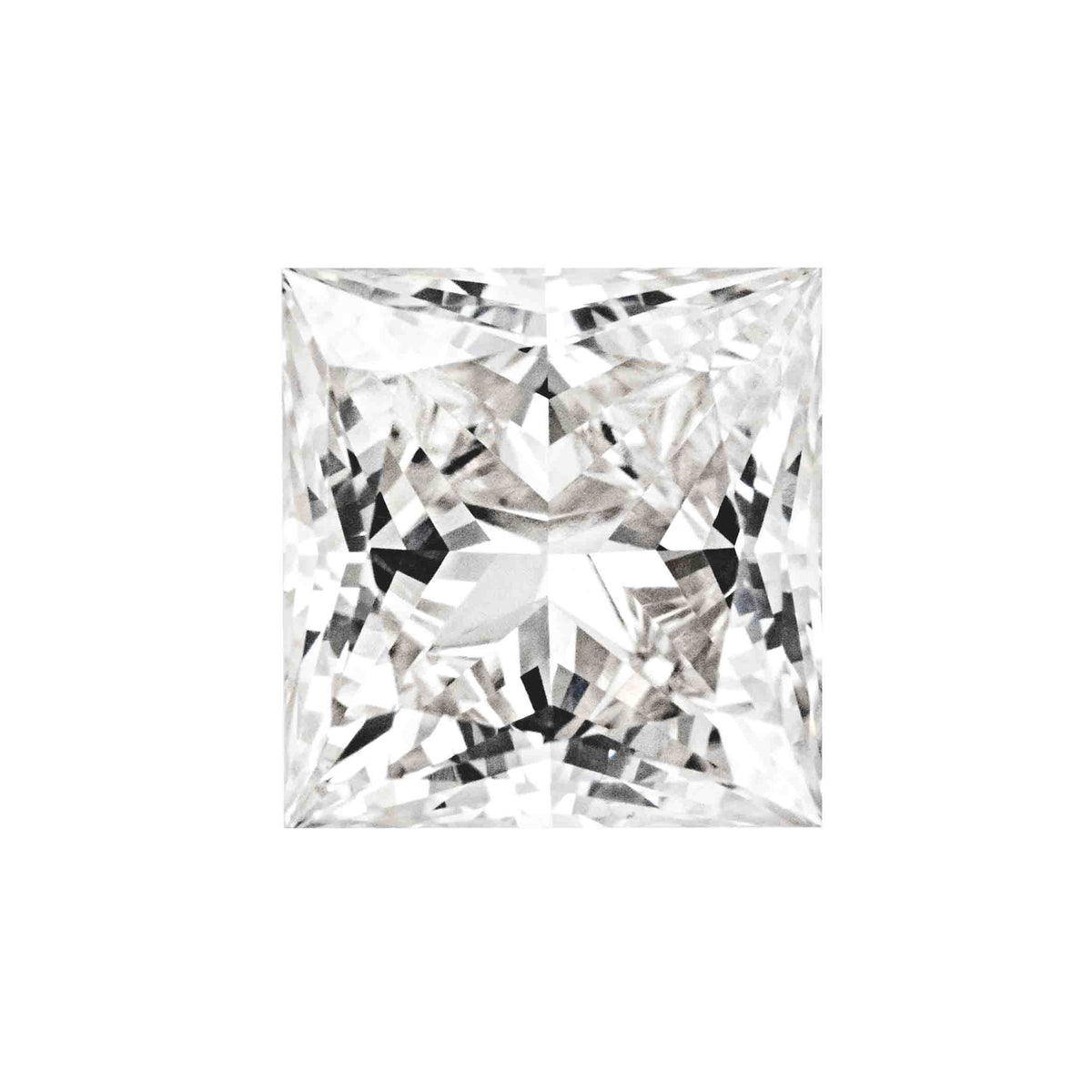 2.50 Carat Princess Cut Diamond Hybrid