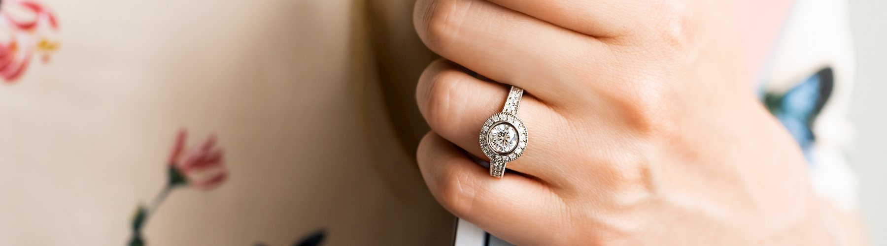 engagement ring for women in which hand