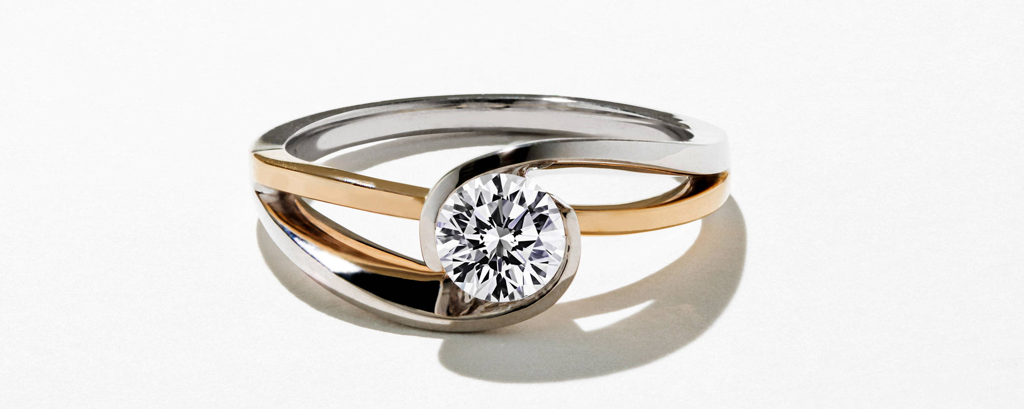 Top 6 Inspirational Two-Tone Engagement Rings