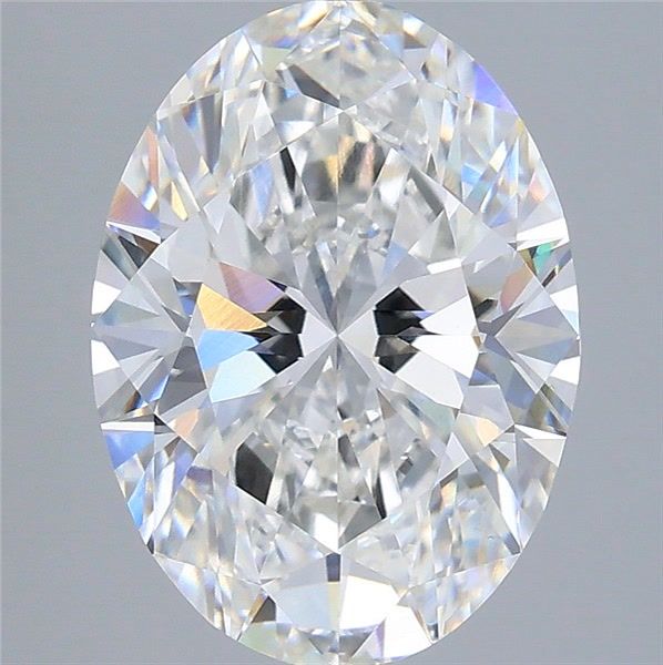 3.63 Carat Oval Shaped, Ideal Cut, E Color, VS1 Clarity, IGI Certified Lab Grown Diamond