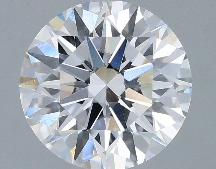 1.05 Carat Round Shaped, Ideal Cut, D Color, VVS2 Clarity, IGI Certified Lab Grown Diamond