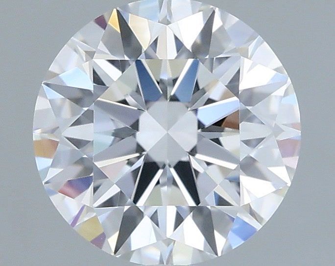 1.09 Carat Round Shaped, Ideal Cut, D Color, VVS2 Clarity, IGI Certified Lab Grown Diamond