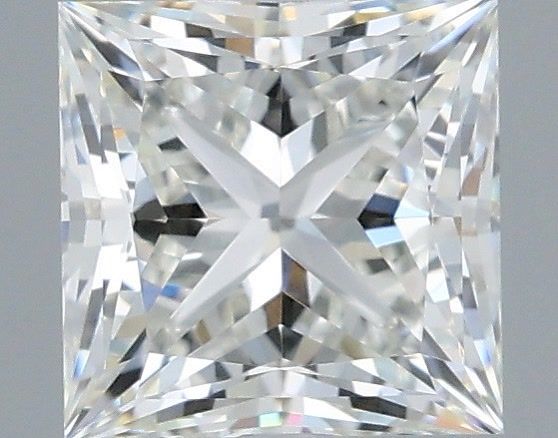 1.07 Carat Princess Shaped, Ideal Cut, G Color, VVS1 Clarity, IGI Certified Lab Grown Diamond