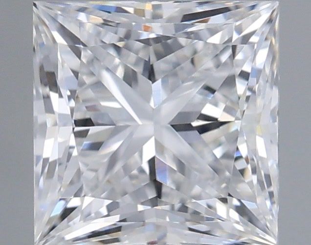1.07 Carat Princess Shaped, Very Good Cut, E Color, VVS2 Clarity, IGI Certified Lab Grown Diamond
