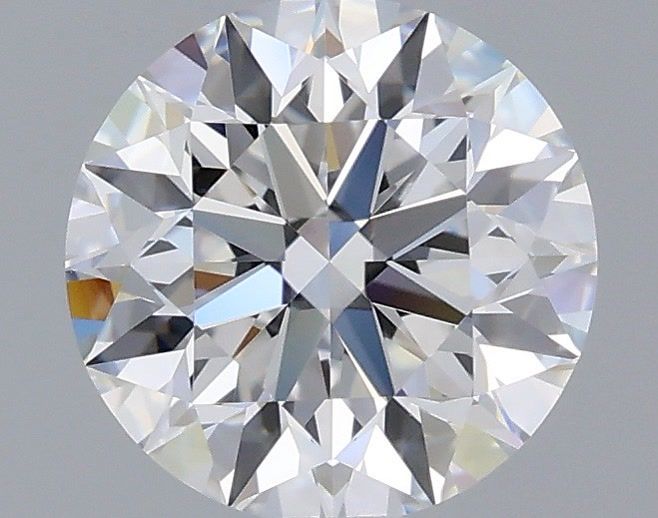 1.29 Carat Round Shaped, Excellent Cut, D Color, VVS2 Clarity, IGI Certified Lab Grown Diamond