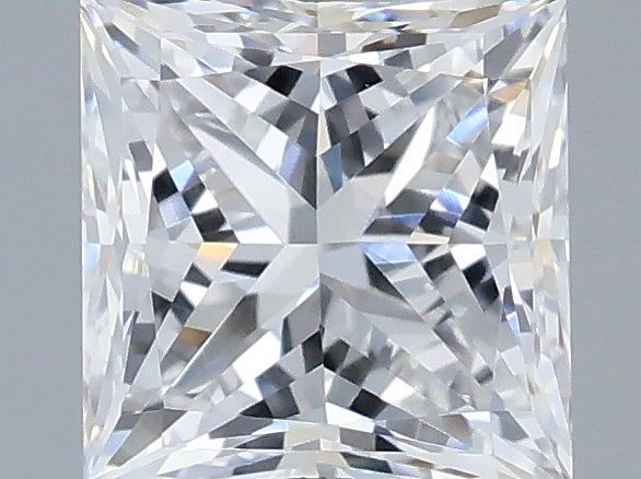 0.74 Carat Princess Shaped, Very Good Cut, D Color, VVS1 Clarity, IGI Certified Lab Grown Diamond
