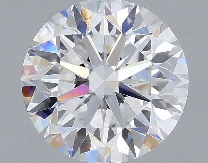 1.24 Carat Round Shaped, Good Cut, D Color, VVS2 Clarity, IGI Certified Lab Grown Diamond