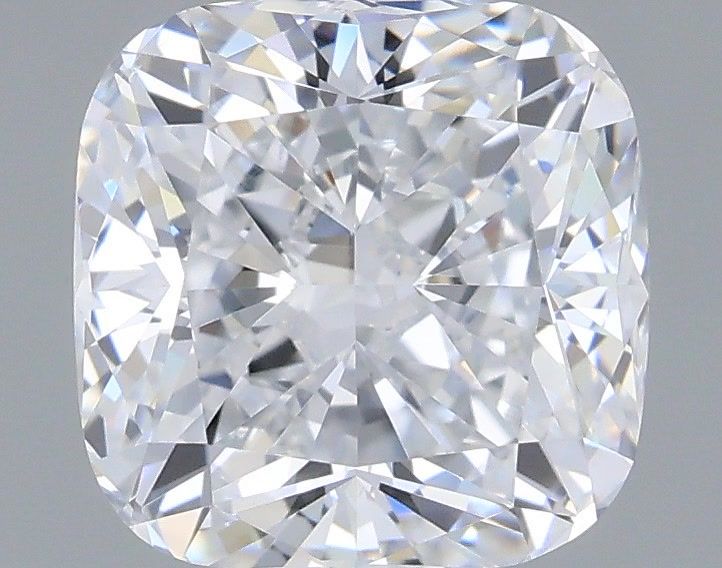 1.53 Carat Cushion Shaped, Very Good Cut, D Color, VS2 Clarity, IGI Certified Lab Grown Diamond