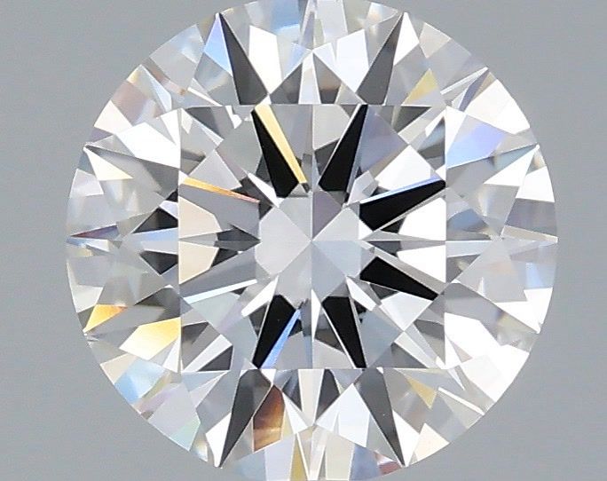 2.06 Carat Round Shaped, Ideal Cut, F Color, VVS1 Clarity, IGI Certified Lab Grown Diamond