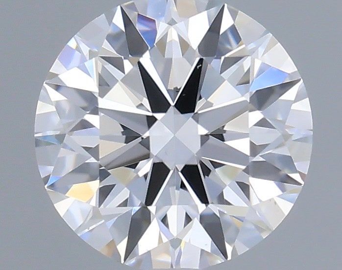 0.51 Carat Round Shaped, Ideal Cut, D Color, VS2 Clarity, IGI Certified Lab Grown Diamond