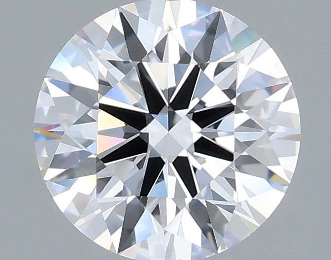1.73 Carat Round Shaped, Ideal Cut, D Color, VVS2 Clarity, IGI Certified Lab Grown Diamond