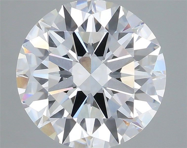 3.92 Carat Round Shaped, Excellent Cut, E Color, VS1 Clarity, IGI Certified Lab Grown Diamond