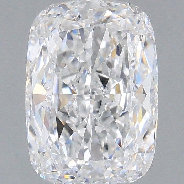 1.54 Carat Cushion Shaped, Very Good Cut, D Color, VVS1 Clarity, IGI Certified Lab Grown Diamond