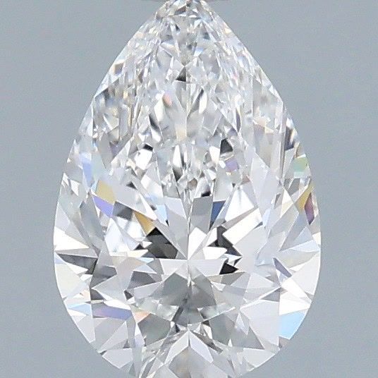 1.00 Carat Pear Shaped, Very Good Cut, D Color, VVS1 Clarity, IGI Certified Lab Grown Diamond