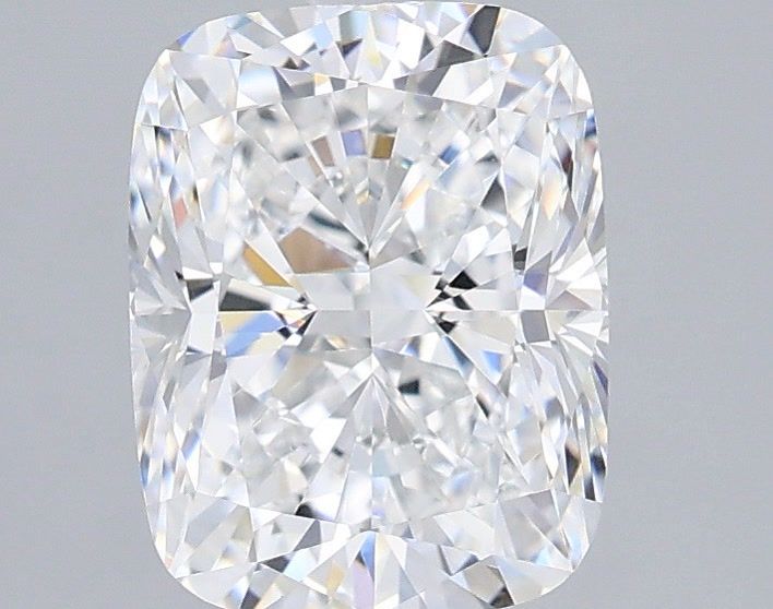 2.03 Carat Cushion Shaped, Very Good Cut, D Color, VVS2 Clarity, IGI Certified Lab Grown Diamond