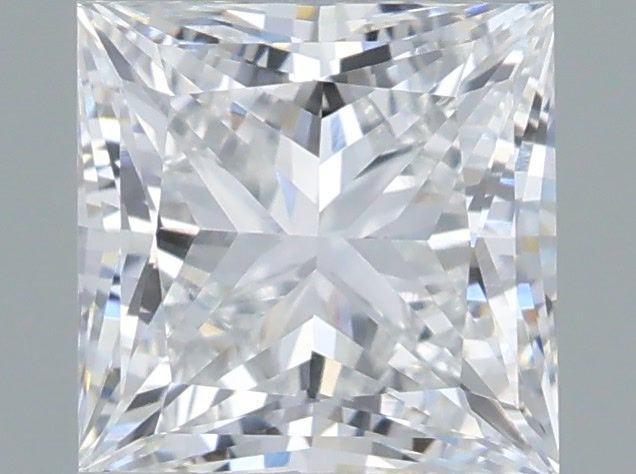 1.05 Carat Princess Shaped, Very Good Cut, E Color, VVS2 Clarity, IGI Certified Lab Grown Diamond