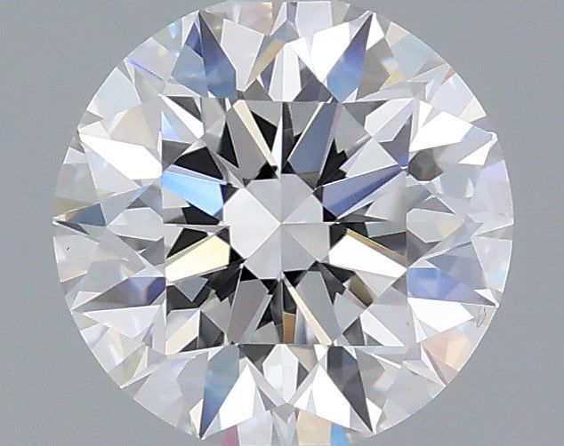 1.37 Carat Round Shaped, Ideal Cut, D Color, VS1 Clarity, IGI Certified Lab Grown Diamond
