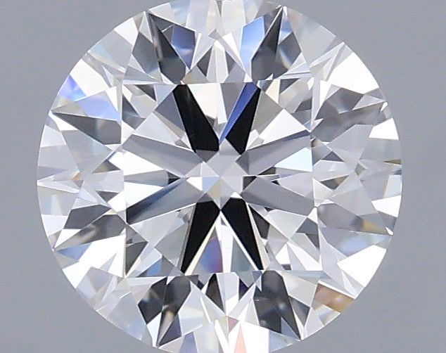 1.24 Carat Round Shaped, Ideal Cut, D Color, VS1 Clarity, IGI Certified Lab Grown Diamond