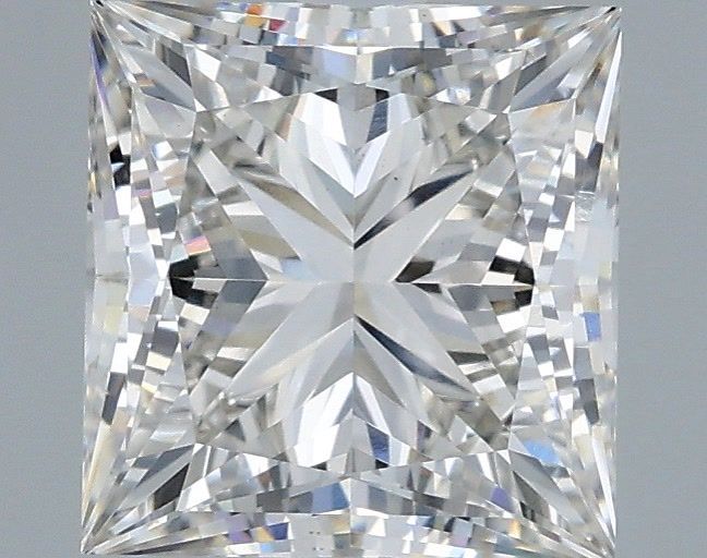2.08 Carat Princess Shaped, Very Good Cut, G Color, VS1 Clarity, IGI Certified Lab Grown Diamond
