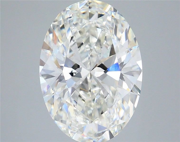 4.59 Carat Oval Shaped, Ideal Cut, G Color, VS1 Clarity, IGI Certified Lab Grown Diamond