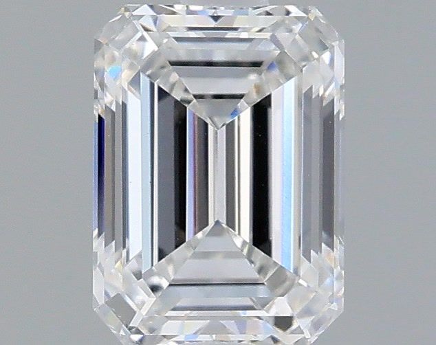 1.42 Carat Emerald Shaped, Ideal Cut, E Color, VS1 Clarity, IGI Certified Lab Grown Diamond