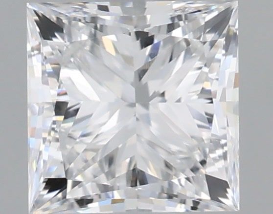 0.77 Carat Princess Shaped, Very Good Cut, D Color, VVS1 Clarity, IGI Certified Lab Grown Diamond