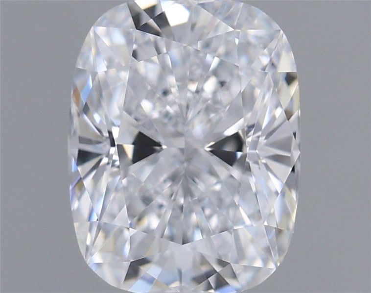 1.07 Carat Cushion Shaped, Ideal Cut, D Color, VVS2 Clarity, IGI Certified Lab Grown Diamond