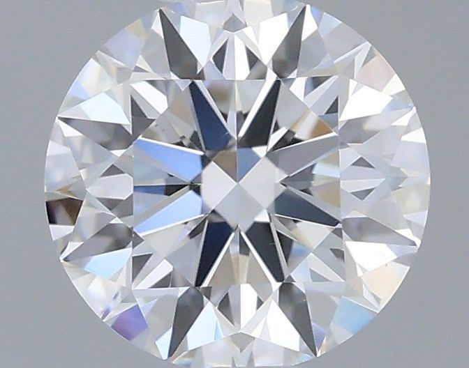 0.55 Carat Round Shaped, Ideal Cut, D Color, VS1 Clarity, IGI Certified Lab Grown Diamond