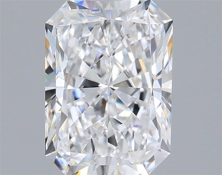 1.50 Carat Radiant Shaped, Very Good Cut, D Color, VS1 Clarity, IGI Certified Lab Grown Diamond