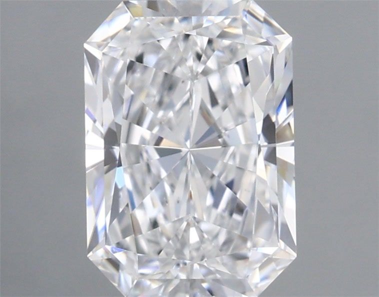 1.01 Carat Radiant Shaped, Ideal Cut, D Color, VS2 Clarity, IGI Certified Lab Grown Diamond