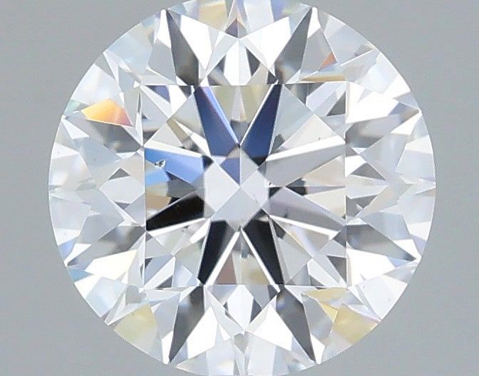 1.77 Carat Round Shaped, Excellent Cut, E Color, VS2 Clarity, IGI Certified Lab Grown Diamond