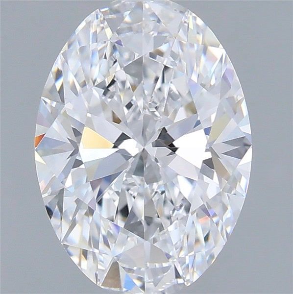 1.53 Carat Oval Shaped, Very Good Cut, D Color, VVS2 Clarity, IGI Certified Lab Grown Diamond