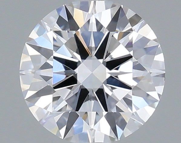 0.35 Carat Round Shaped, Ideal Cut, D Color, VVS2 Clarity, IGI Certified Lab Grown Diamond