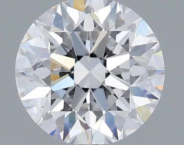 1.36 Carat Round Shaped, Excellent Cut, D Color, VS2 Clarity, IGI Certified Lab Grown Diamond