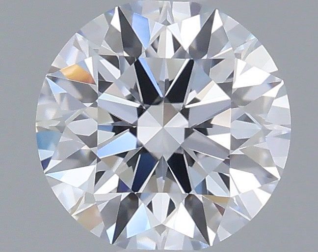 0.53 Carat Round Shaped, Ideal Cut, E Color, VVS1 Clarity, IGI Certified Lab Grown Diamond