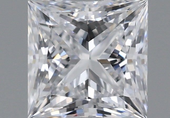 1.01 Carat Princess Shaped, Ideal Cut, D Color, IF Clarity, IGI Certified Lab Grown Diamond