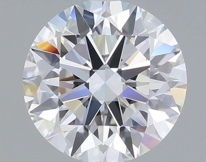 1.10 Carat Round Shaped, Ideal Cut, D Color, VVS2 Clarity, IGI Certified Lab Grown Diamond