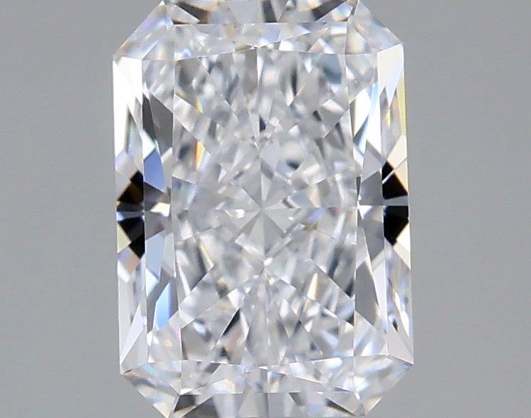 1.27 Carat Radiant Shaped, Ideal Cut, D Color, VVS1 Clarity, IGI Certified Lab Grown Diamond