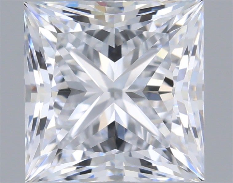 0.97 Carat Princess Shaped, Very Good Cut, E Color, VVS2 Clarity, IGI Certified Lab Grown Diamond