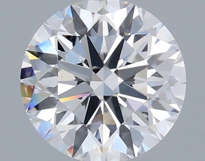 2.01 Carat Round Shaped, Excellent Cut, E Color, VS2 Clarity, IGI Certified Lab Grown Diamond