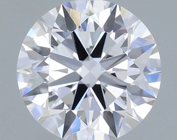1.09 Carat Round Shaped, Ideal Cut, D Color, VVS2 Clarity, IGI Certified Lab Grown Diamond
