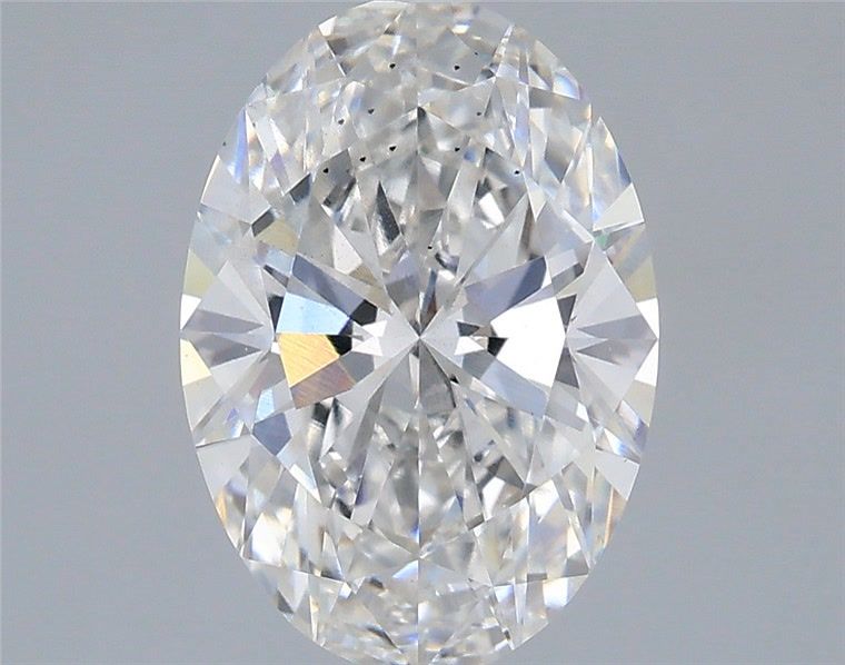 2.01 Carat Oval Shaped, Ideal Cut, F Color, VS2 Clarity, IGI Certified Lab Grown Diamond