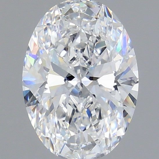 1.56 Carat Oval Shaped, Very Good Cut, D Color, VS1 Clarity, IGI Certified Lab Grown Diamond