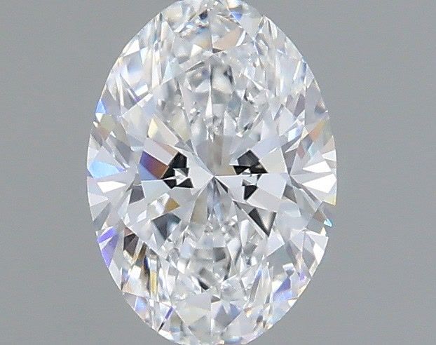 0.55 Carat Oval Shaped, Very Good Cut, D Color, VS1 Clarity, IGI Certified Lab Grown Diamond
