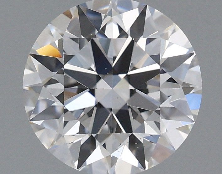1.24 Carat Round Shaped, Ideal Cut, D Color, VS2 Clarity, IGI Certified Lab Grown Diamond