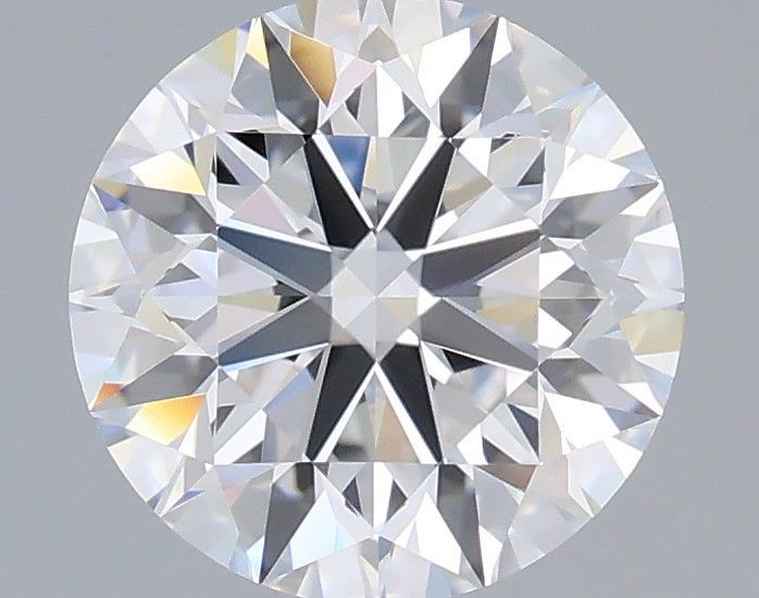 1.35 Carat Round Shaped, Excellent Cut, D Color, VVS2 Clarity, IGI Certified Lab Grown Diamond
