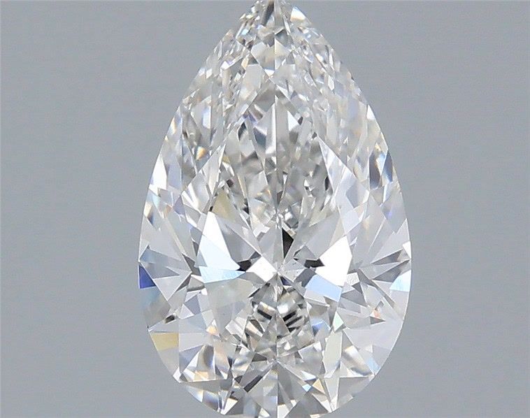 1.46 Carat Pear Shaped, Very Good Cut, E Color, VS1 Clarity, IGI Certified Lab Grown Diamond